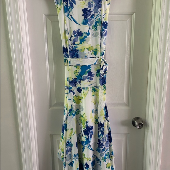 Calvin Klein Dresses & Skirts - Calvin Klein Blue and Green Sundress
